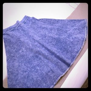 Hardtail A-line skirt